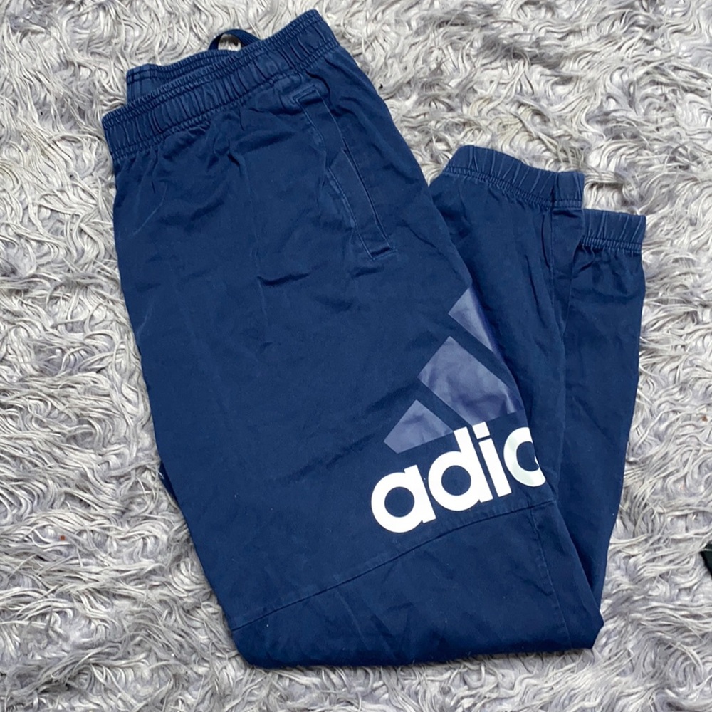 Adidas Men's Essentials Performance Logo Pants Gem